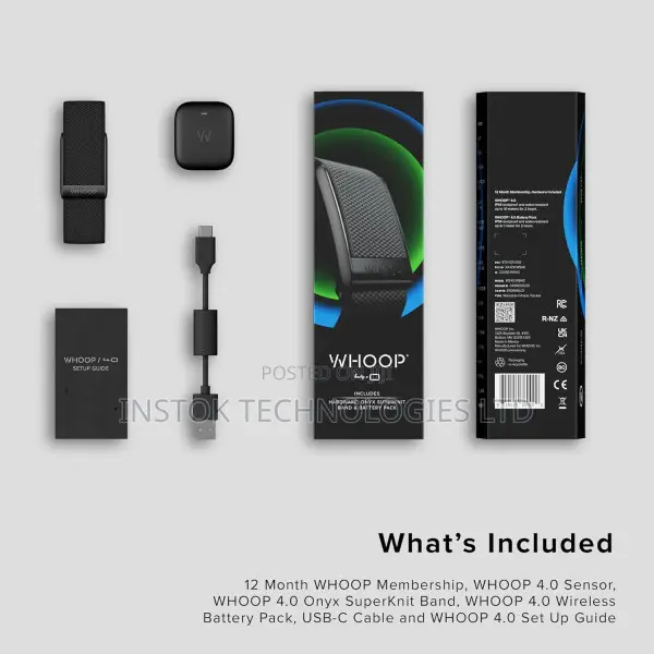 Whoop 4.0 Health and Fitness Tracker