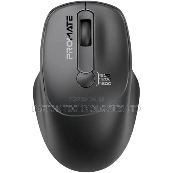Promate Uniglide Ezgrip Ergonomic Wireless Mouse