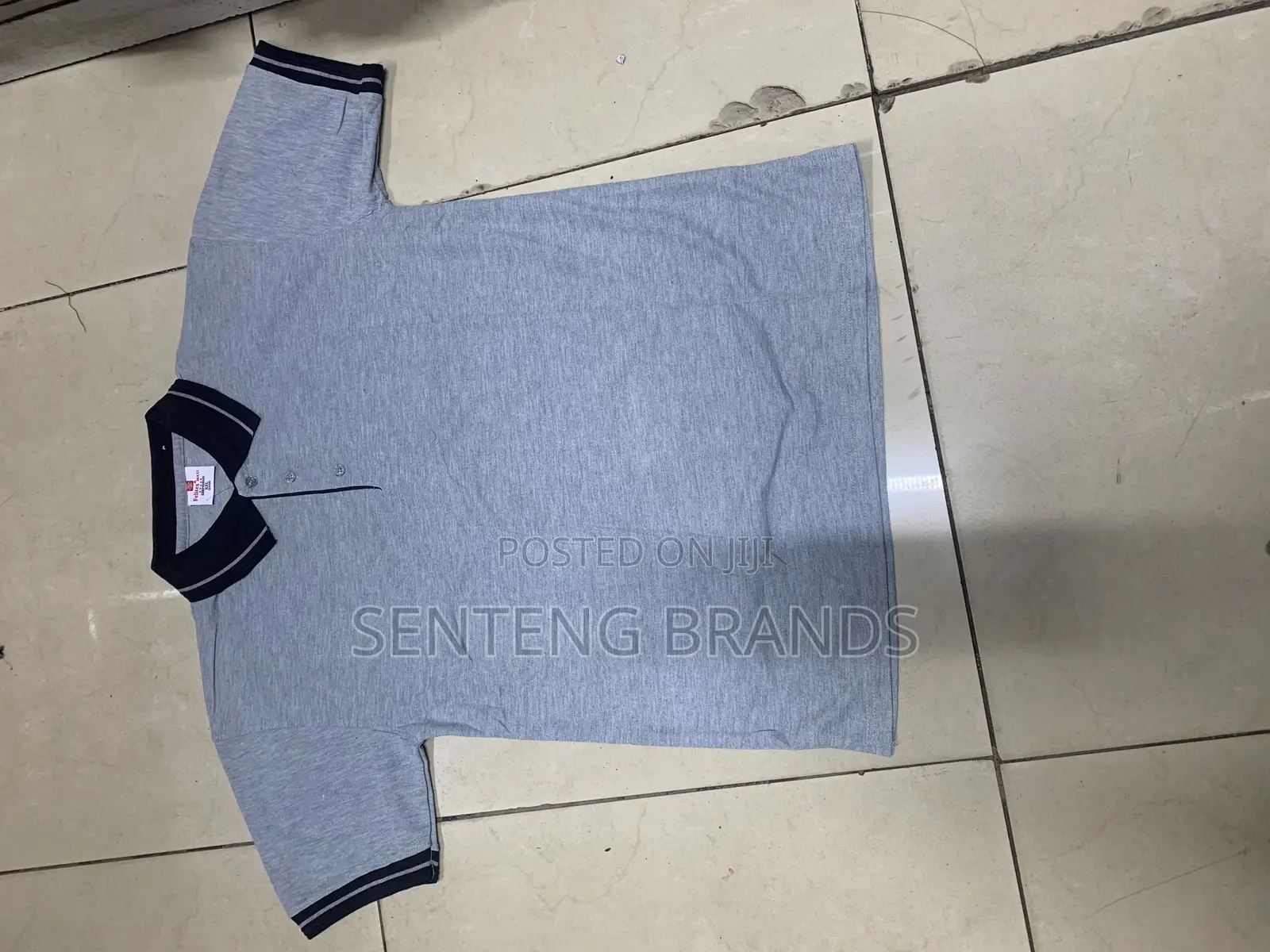 Black And Gray Polo