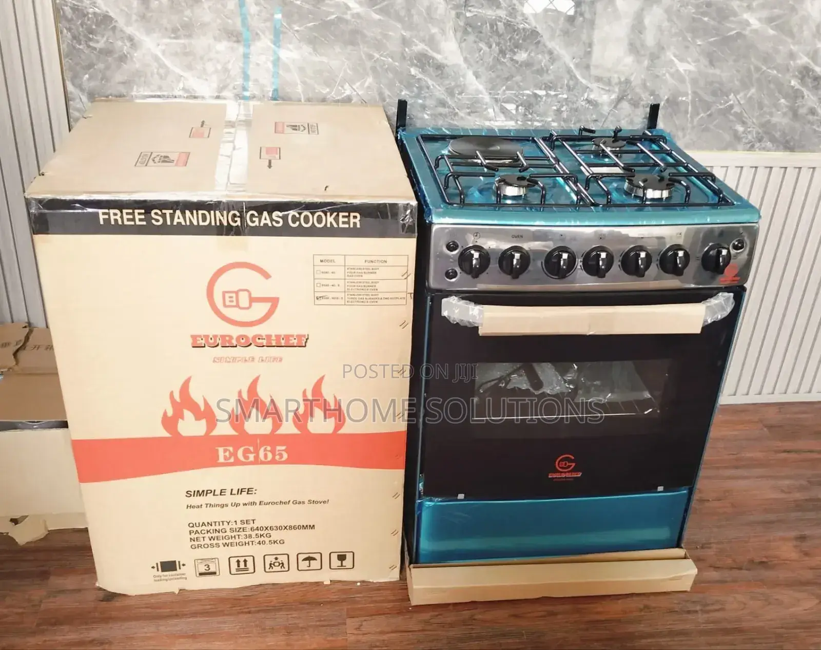 Eurochef 60×65 Free Standing Cooker