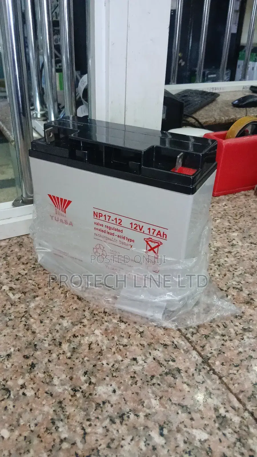 Yuasa 12v 17ah Lead Acid Battery