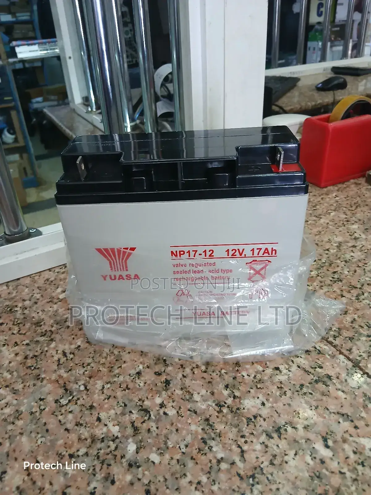 Yuasa 12v 17ah Lead Acid Battery