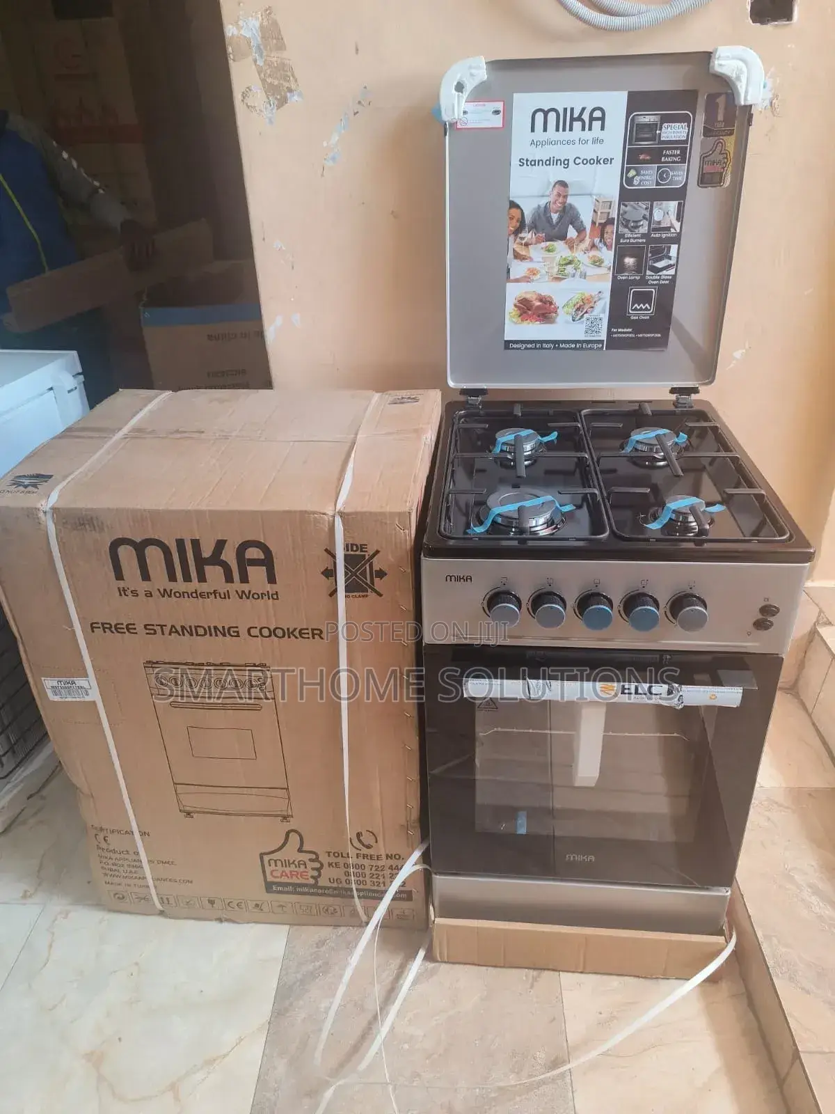 Mika Full Gas Standing Free Cooker