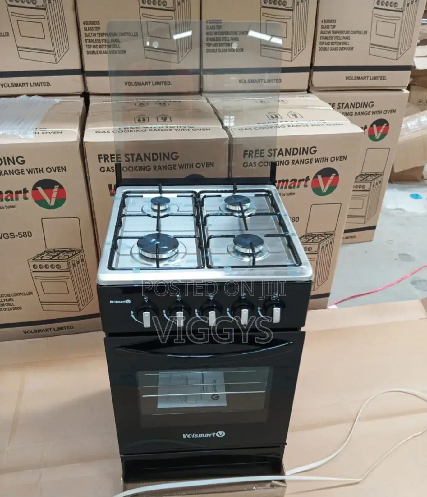 Volsmart Full Gas Jet Standing Cooker.