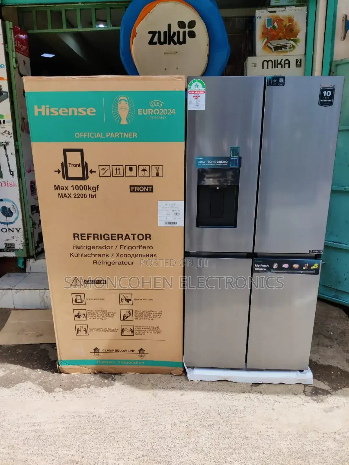 Hisense 470 Litres 4 Door Refrigerator