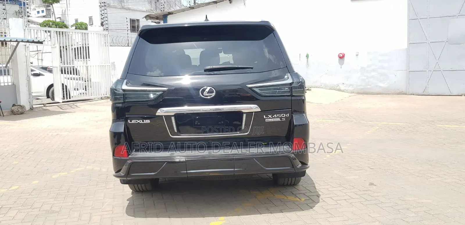 Lexus LX 450d AWD 2017 Black