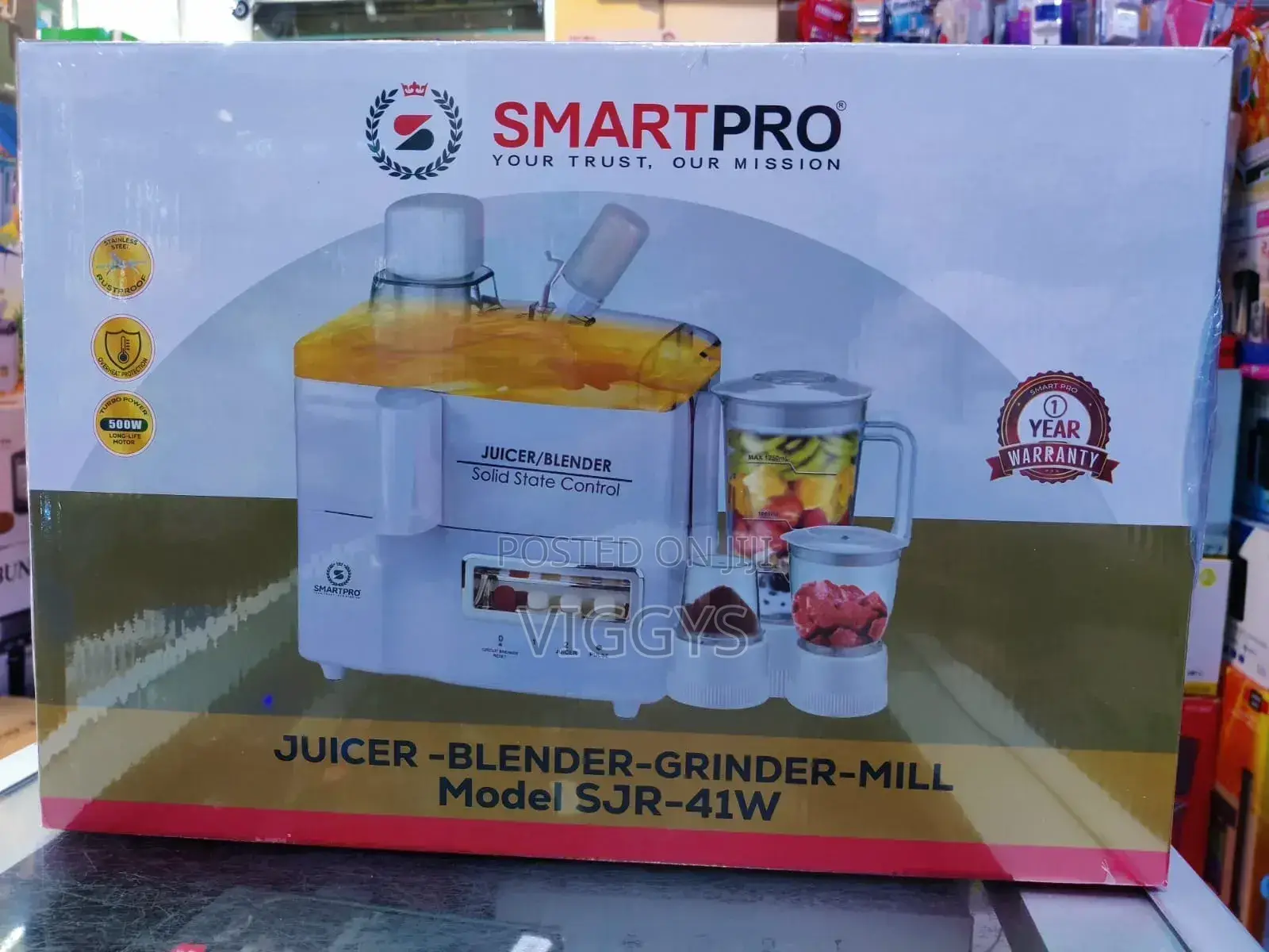 *Smartpro 4in1 Juicer/Blender/Mincer/Grinder.