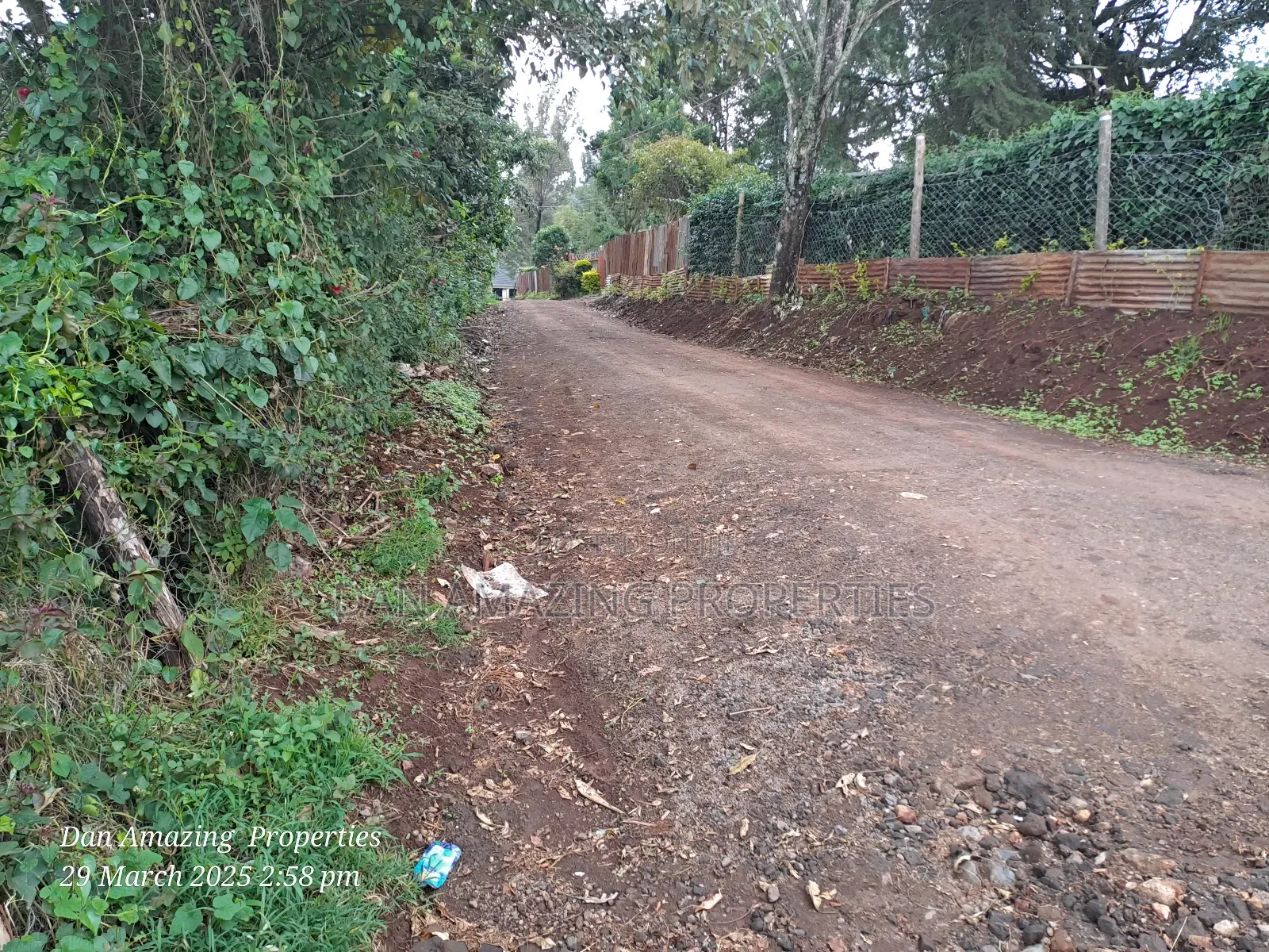 1/4 Acre Ngong Lemiso Road for Sale Touching Tarmac