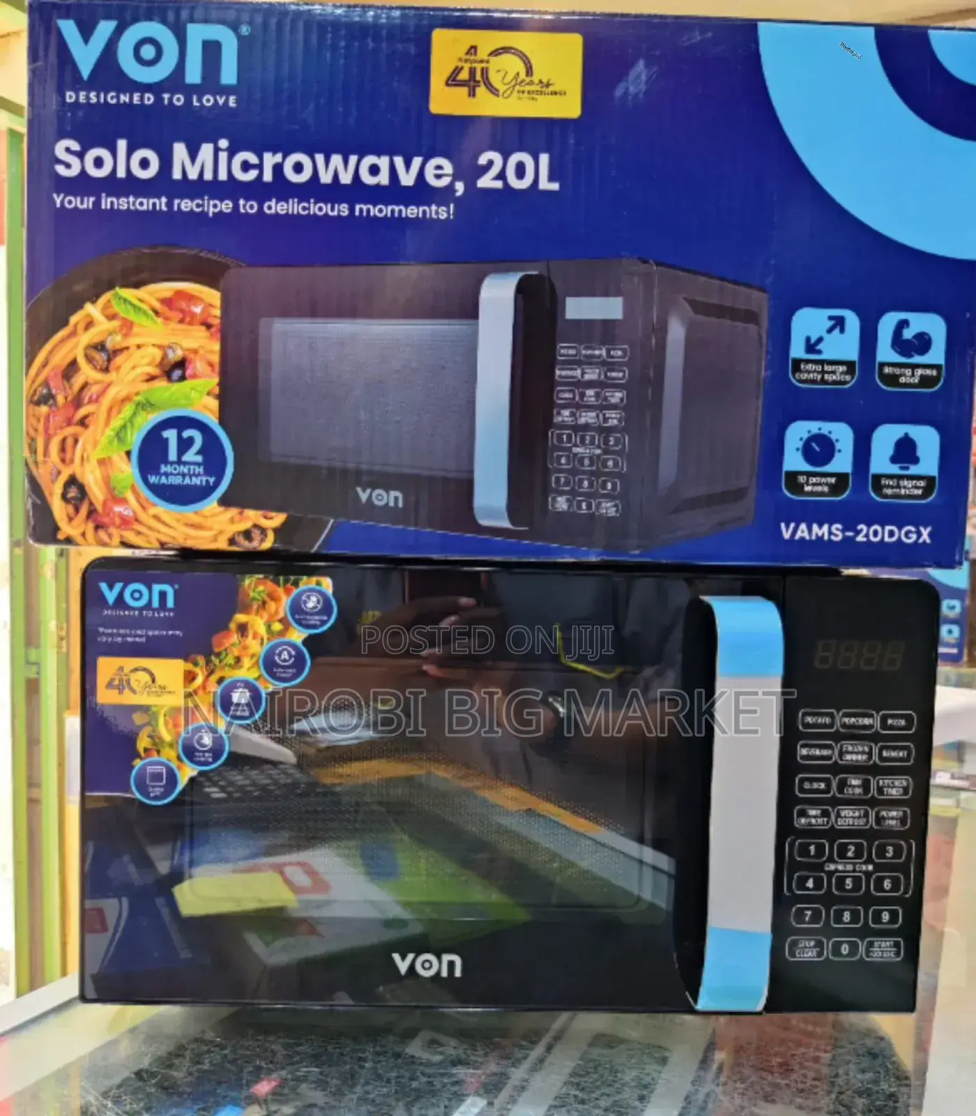 Von Solo Microwave 20 Litres