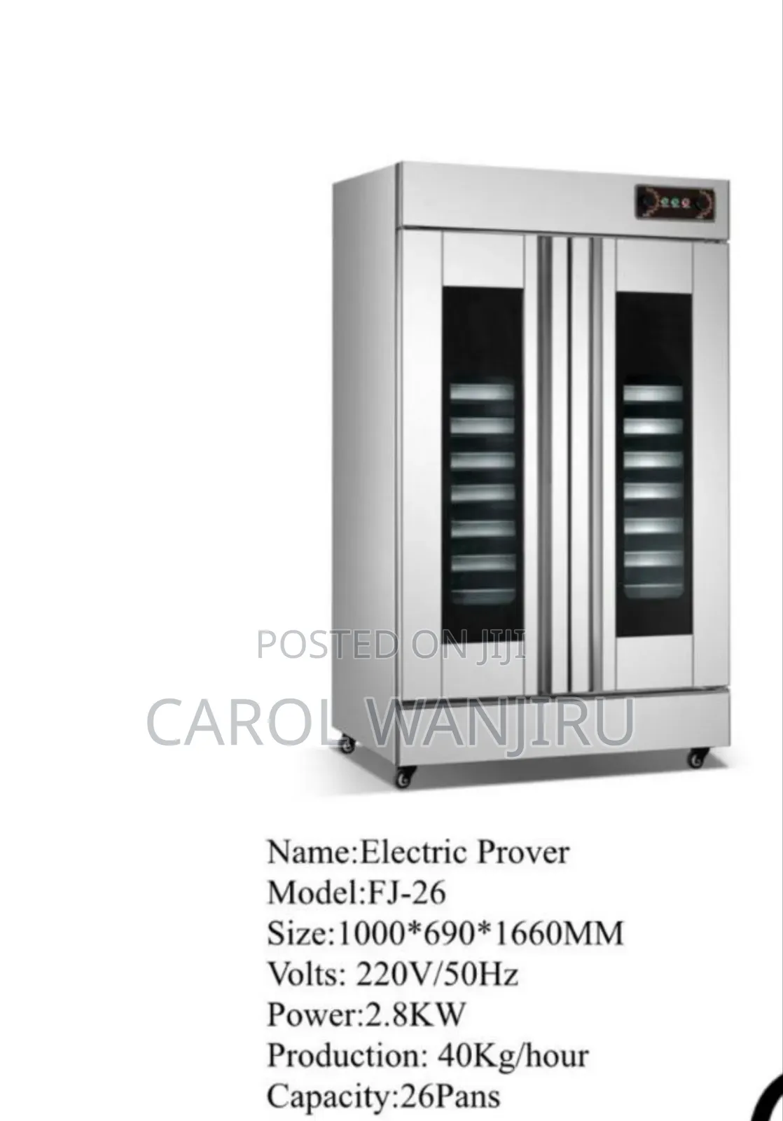 32 Pans Electric Prover Machine/ Commercial Bread Prover