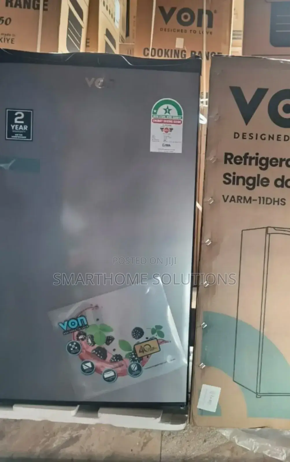 Von 90 Litres Single Door Refrigerator VFR-90l/R