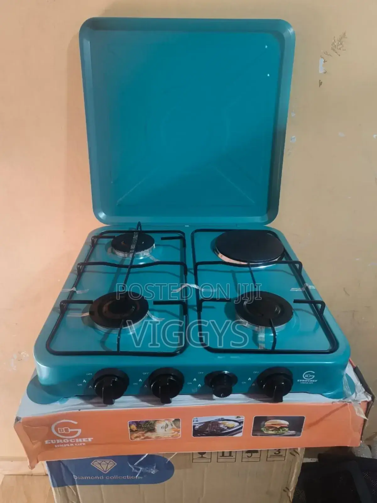 Eurochef 3+1 Table Top Cooker.
