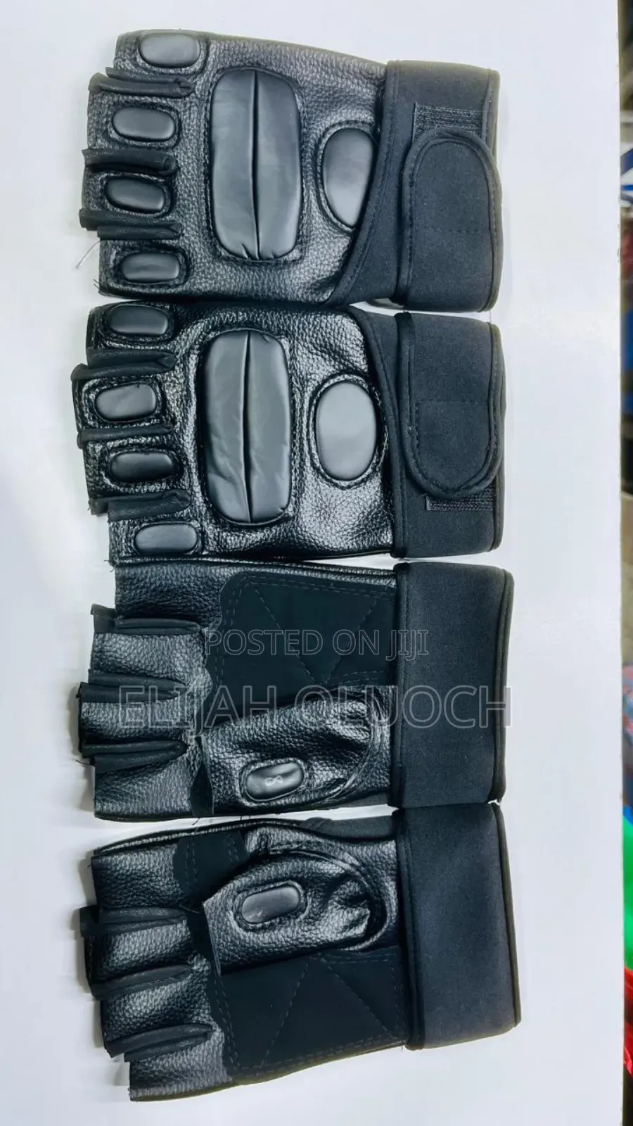 Premium Gym Leather Gloves