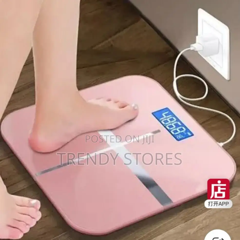 Pink Smart Digital Electronic Body Scale