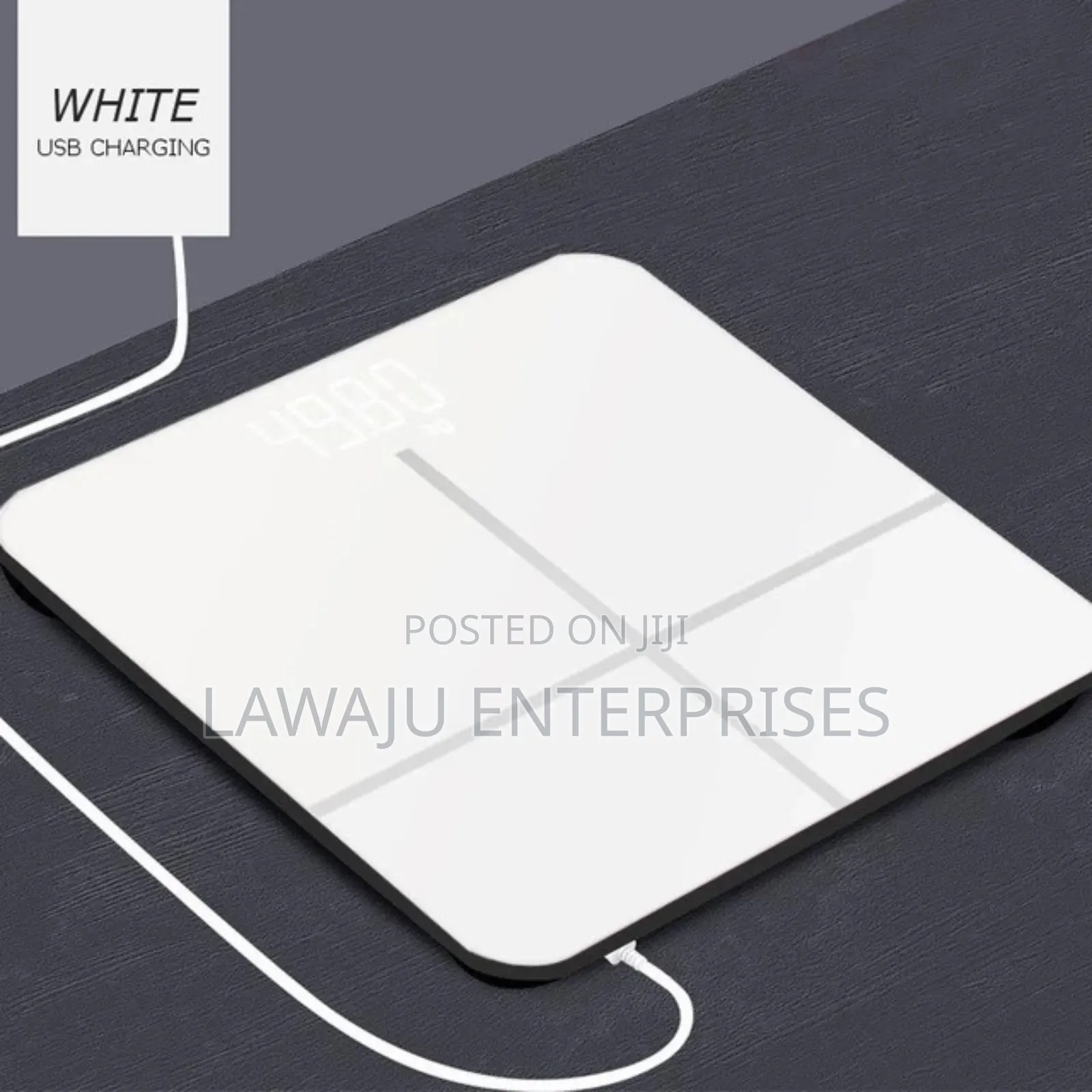 White Smart Digital Electronic Body Scale