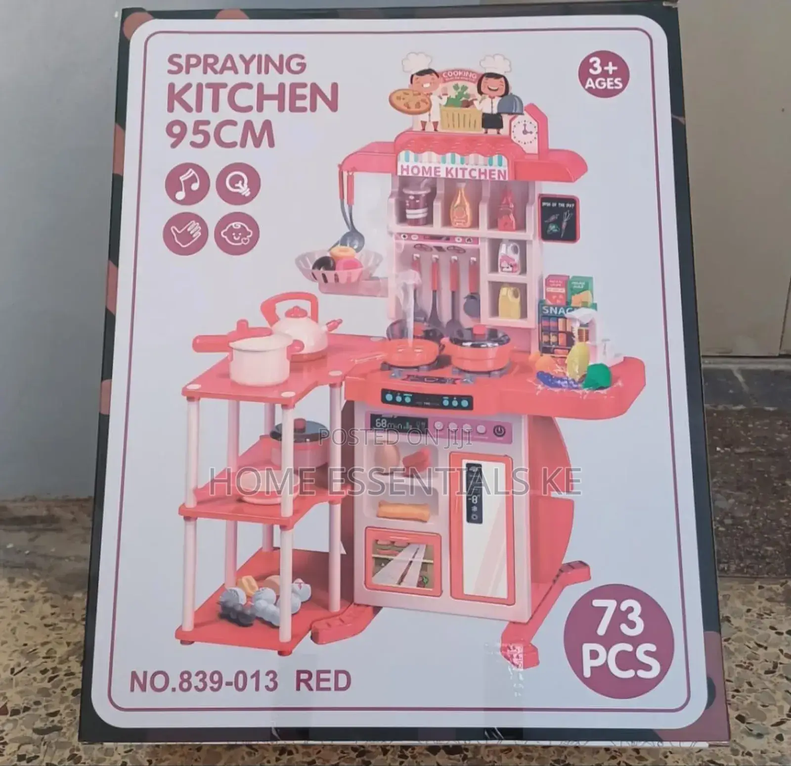 *Spray Kitchen Set*
 Kids Pretend Kitchen Set