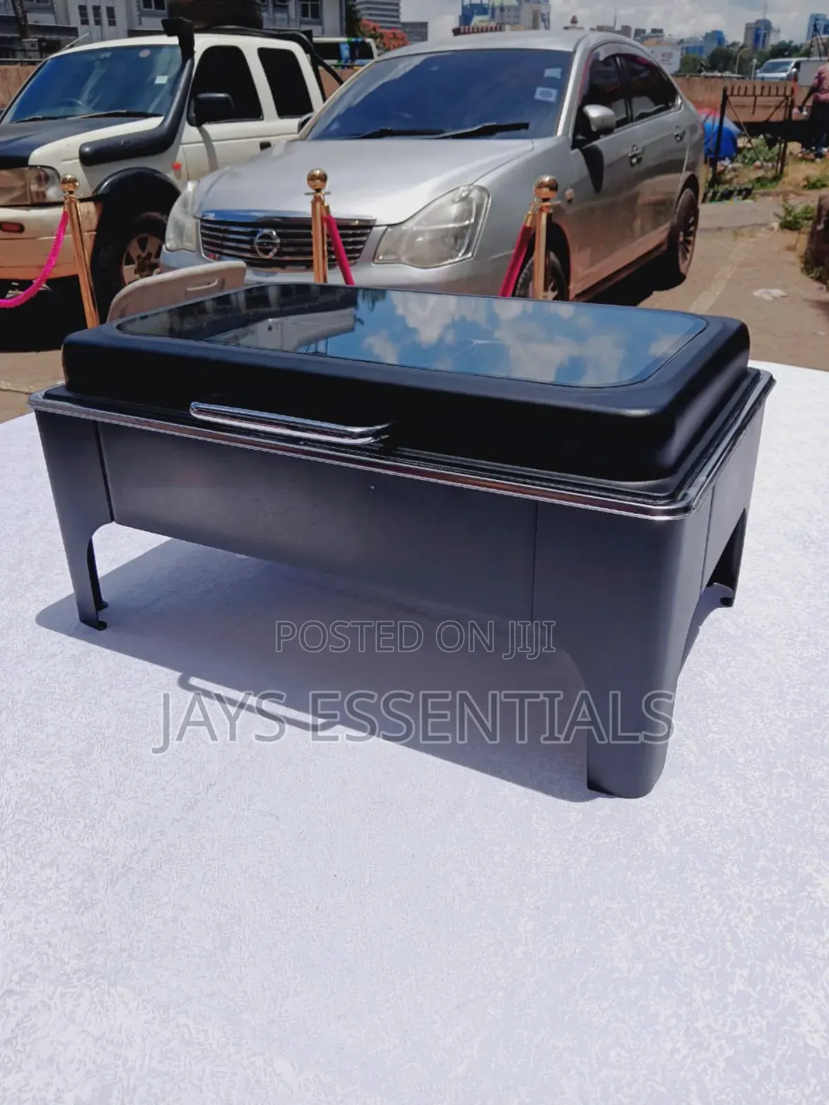 9 Litres Black Hydraulic Chaffing Dish