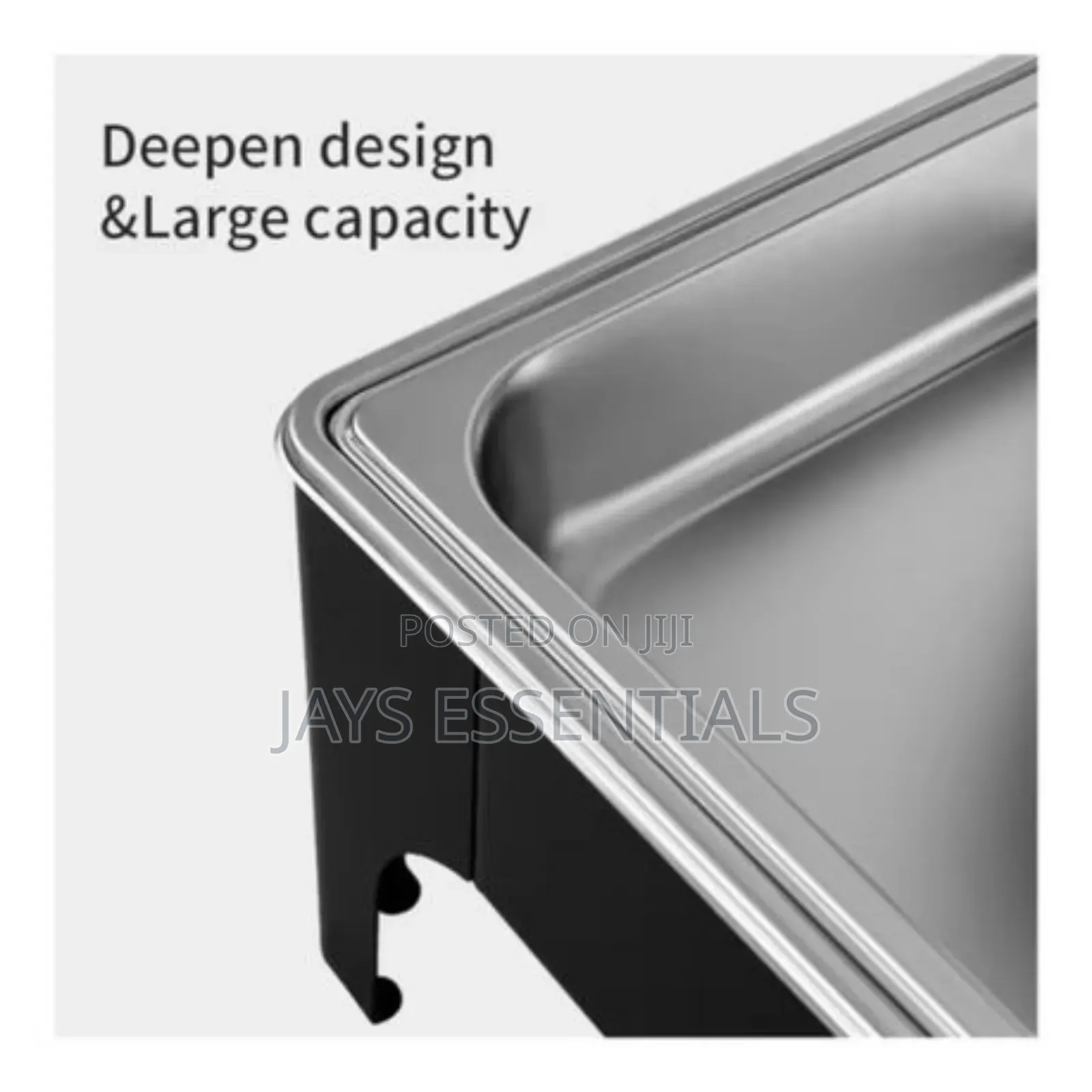9 Litres Black Hydraulic Chaffing Dish