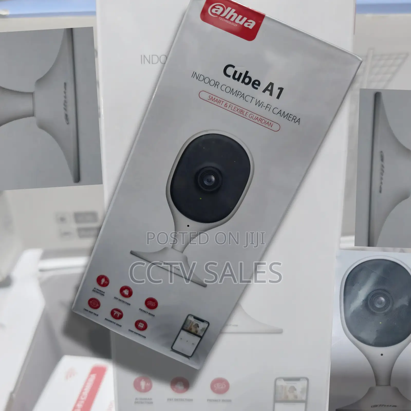 Mini Wi-Fi Nanny Camera Dahua Cube A1 3mp Two Way Audio