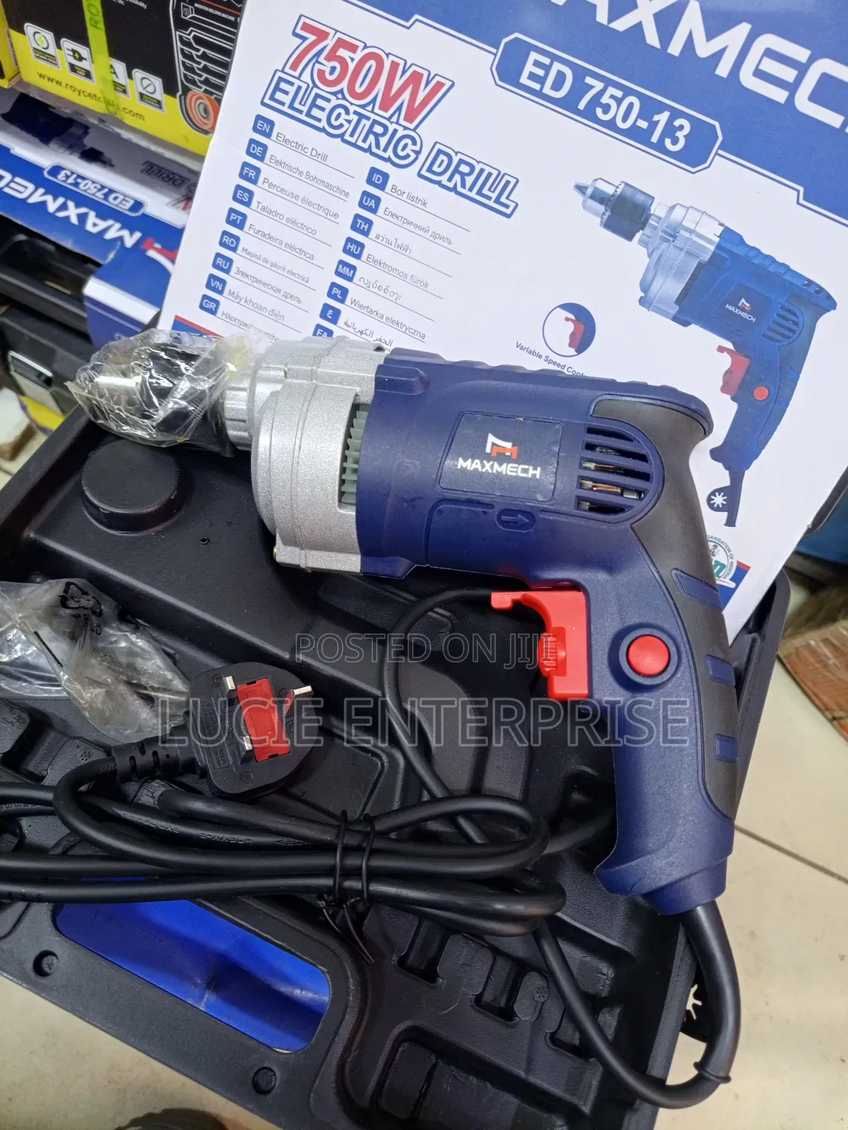 Maxmech Electric Drill 750watts