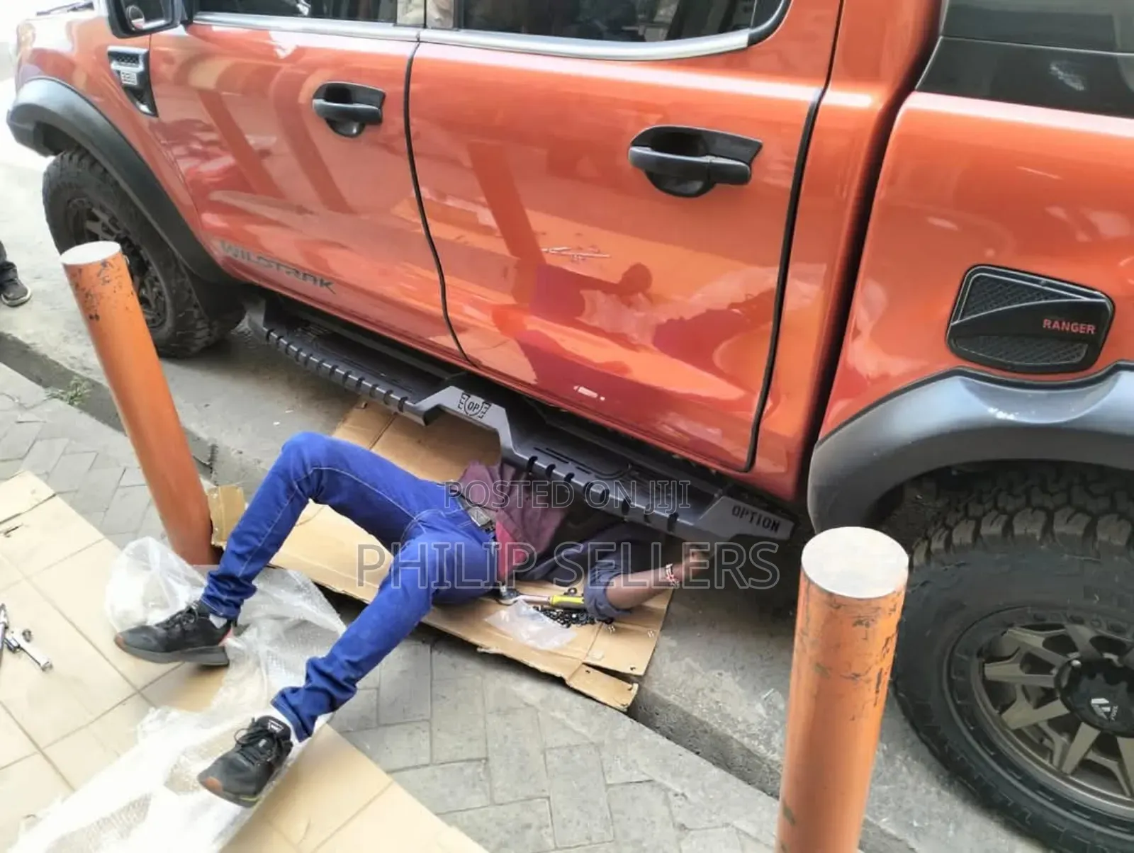 Ford Ranger Bullbar and Side Step