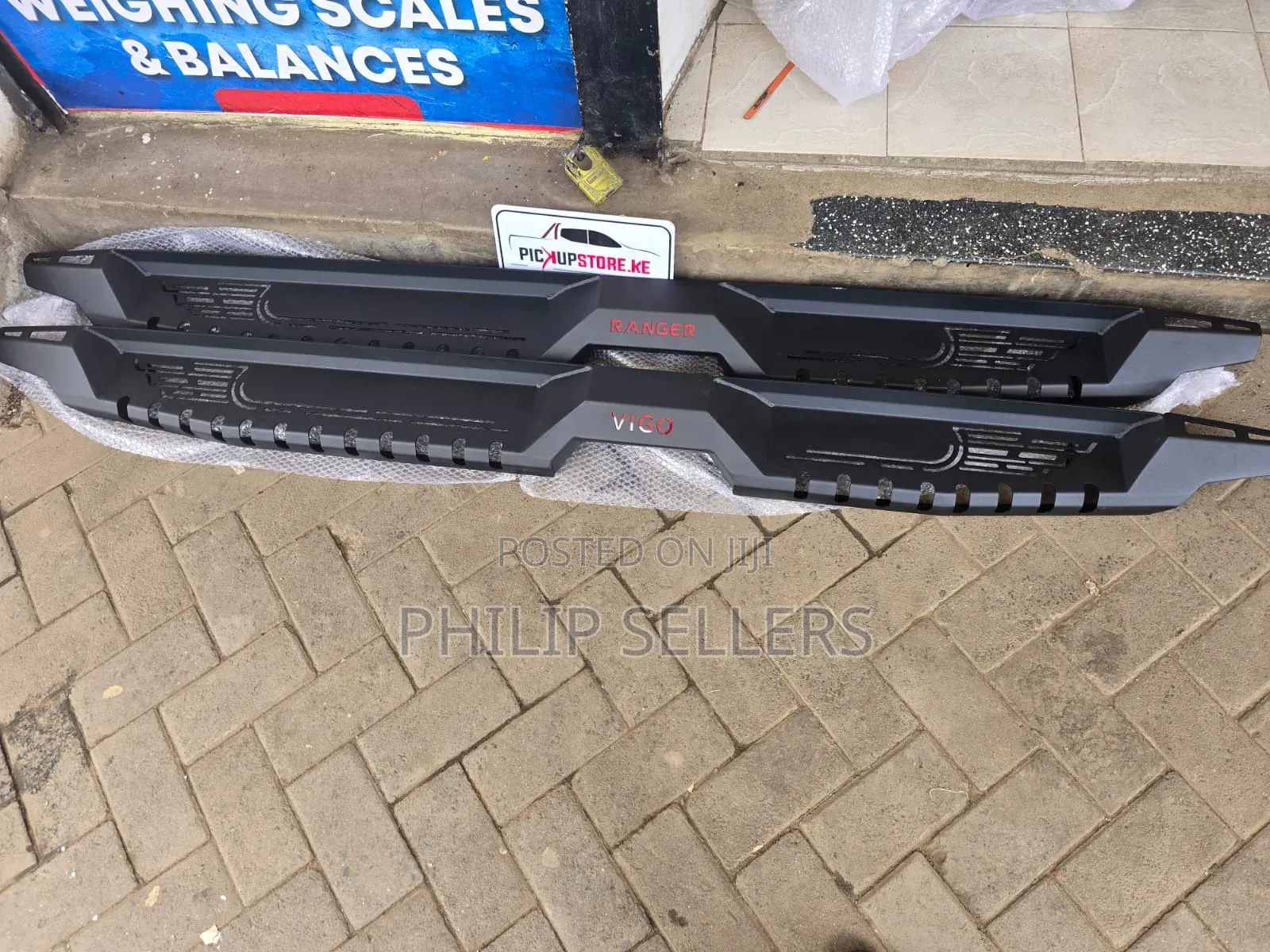 Ranger Raptor-Style Running Boards Side Steps