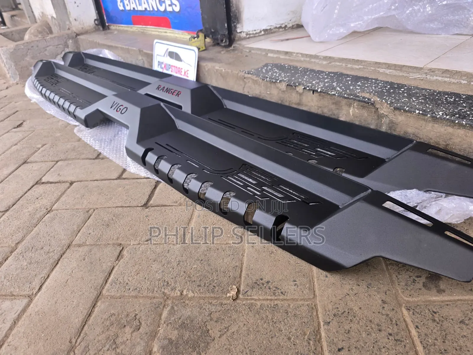 Ranger Raptor-Style Running Boards Side Steps