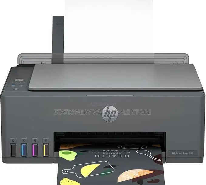 Hp Smart Tank 581 Aio Printer Color 12ppm Black 22ppm
