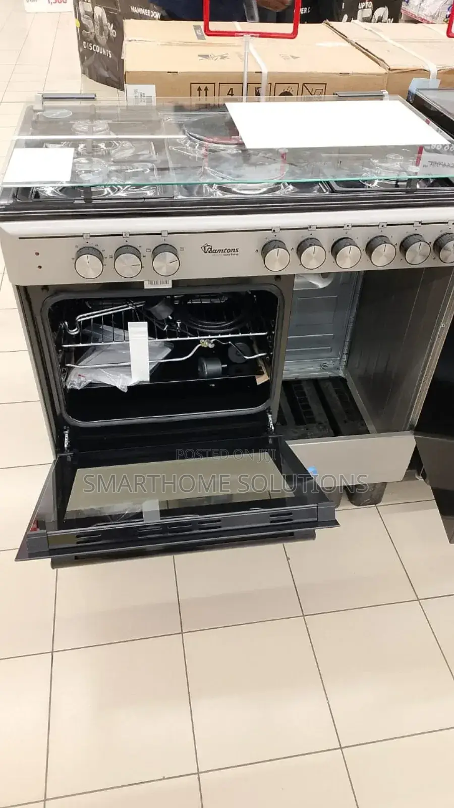 Ramtons 60*90cm Standing Cooker 3+1 Best
