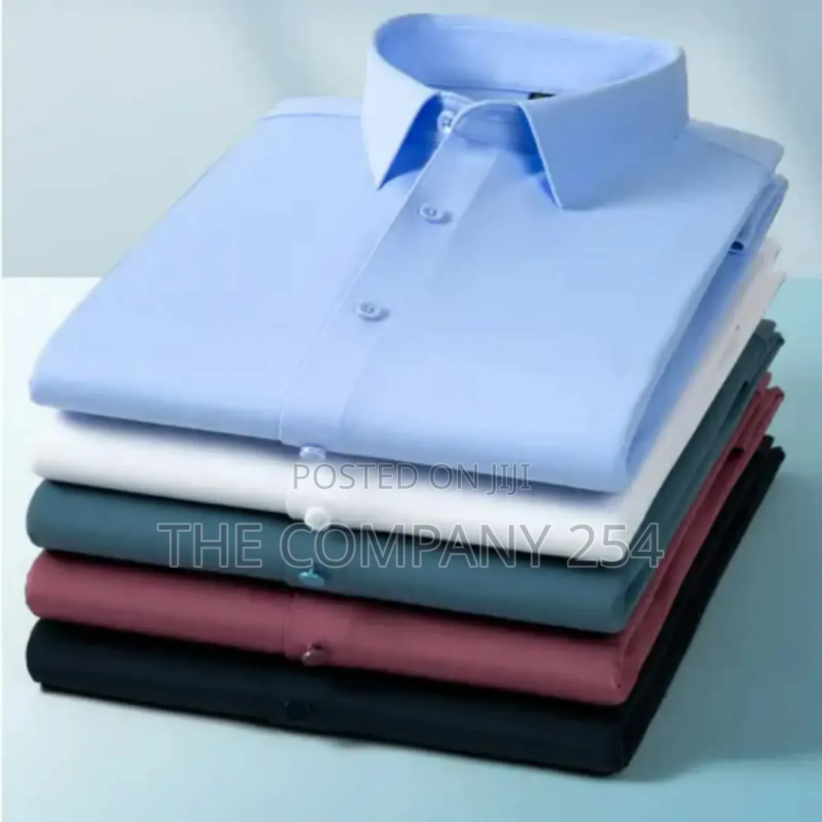 Quality Slim Feet Men Official Long-Sleeved Color Shirts