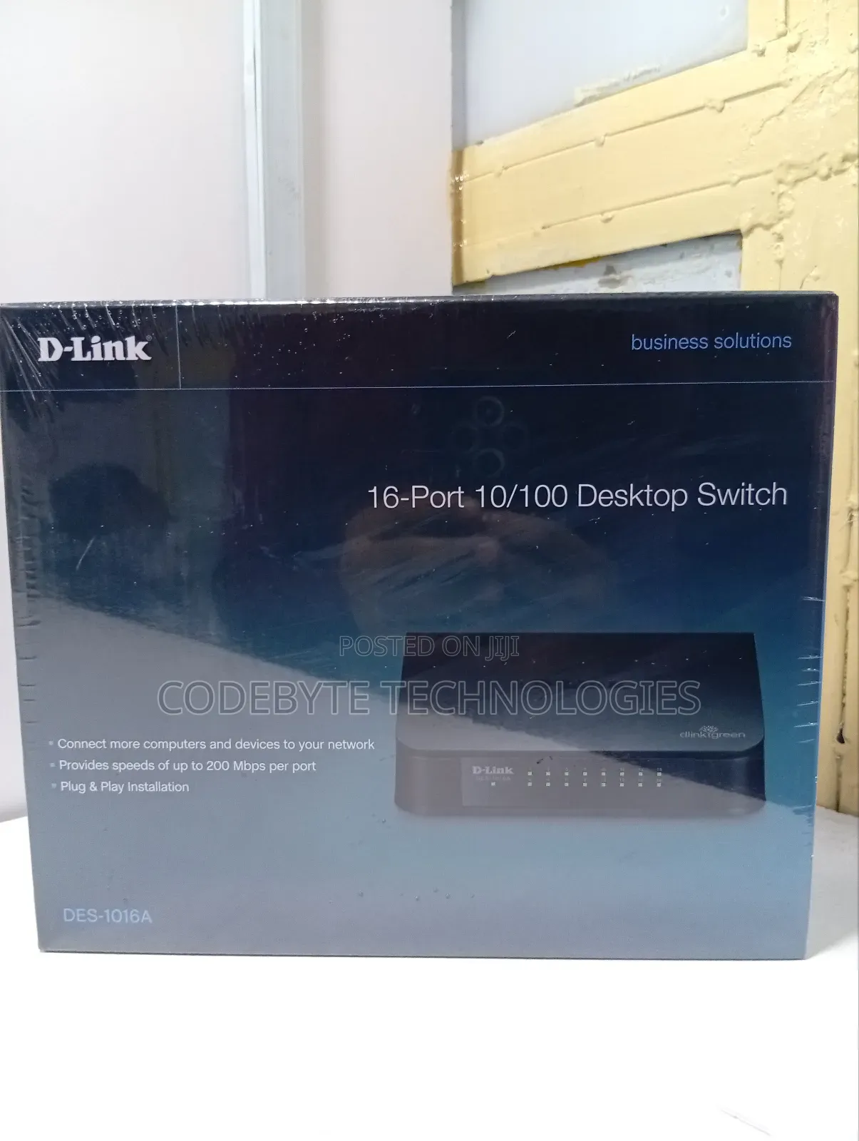 Dlink 10/100mbps 16ports Des1016a Desktop Switch