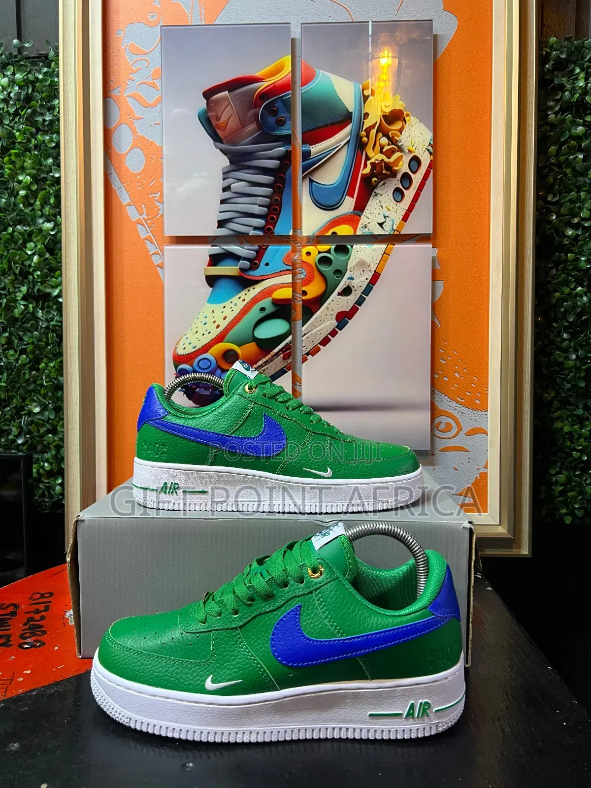 Air Force 1 Sprite”Sneakers