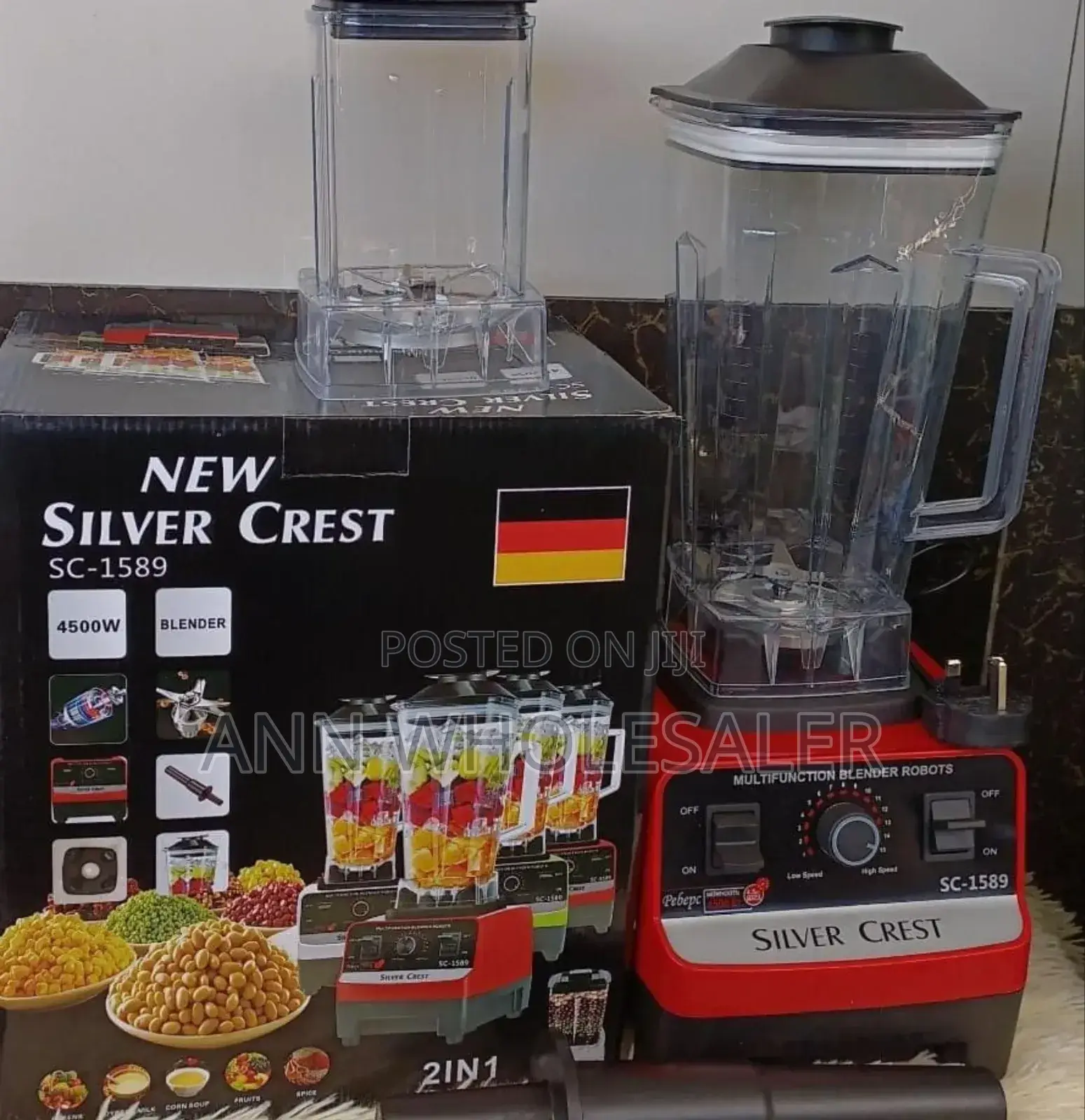 Silver Crest Blender