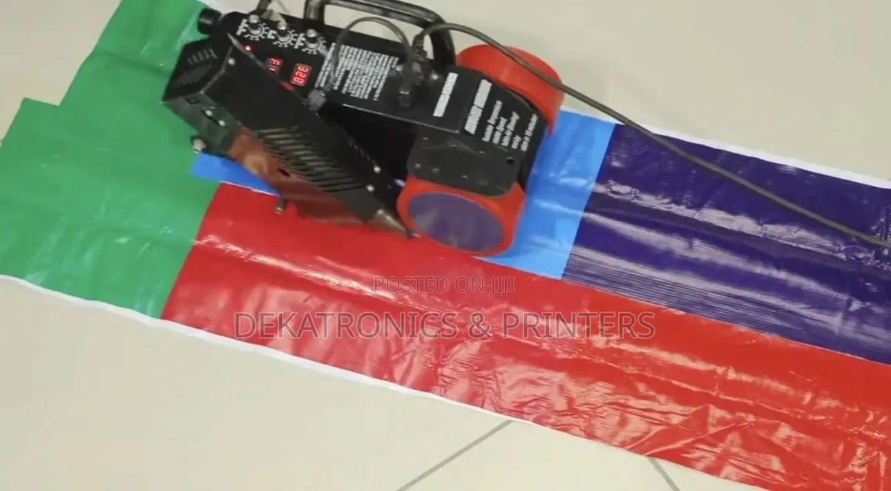 Hot Air Banner Welding Machine