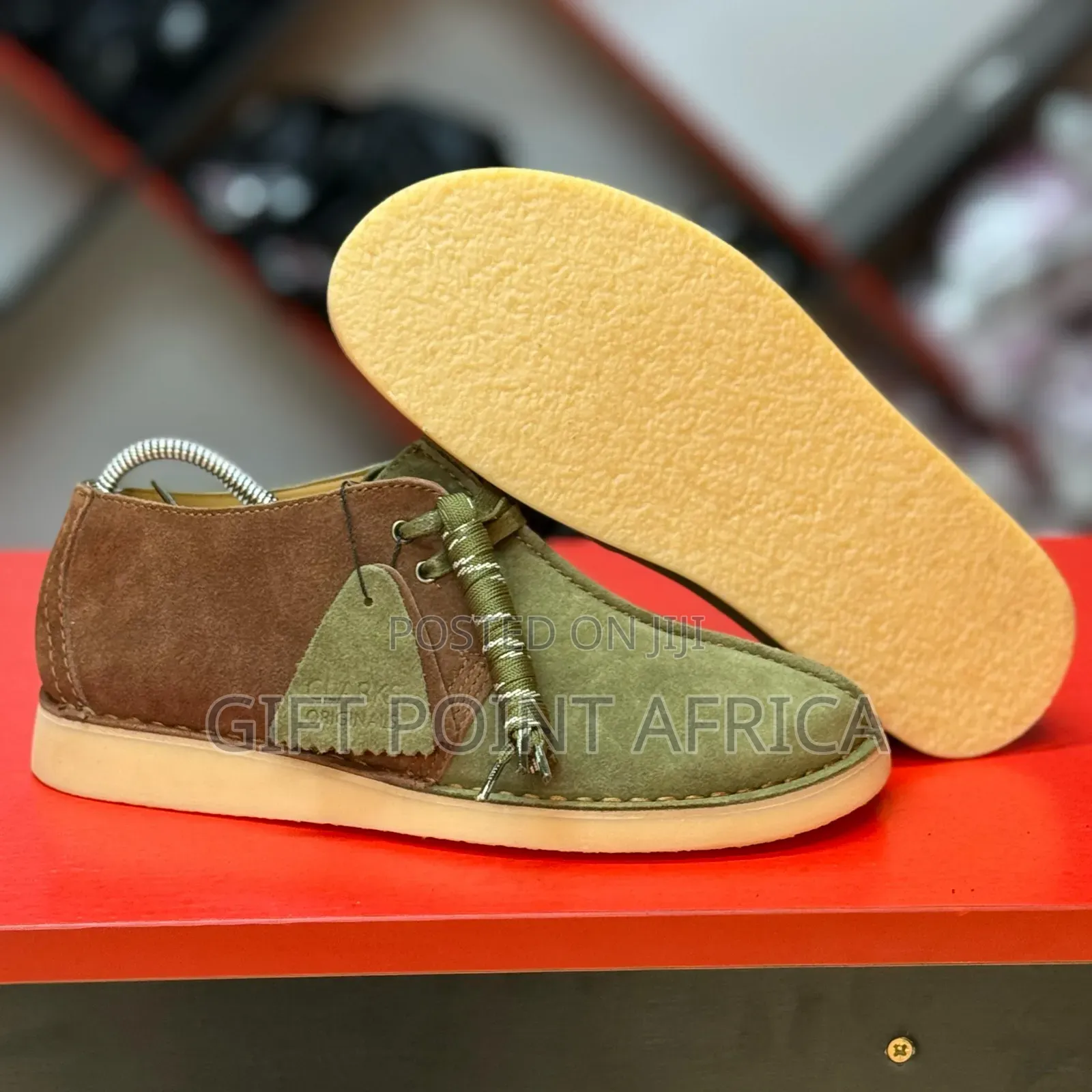 New Clarks Desert Trek Suede Leather "Bank Robber"