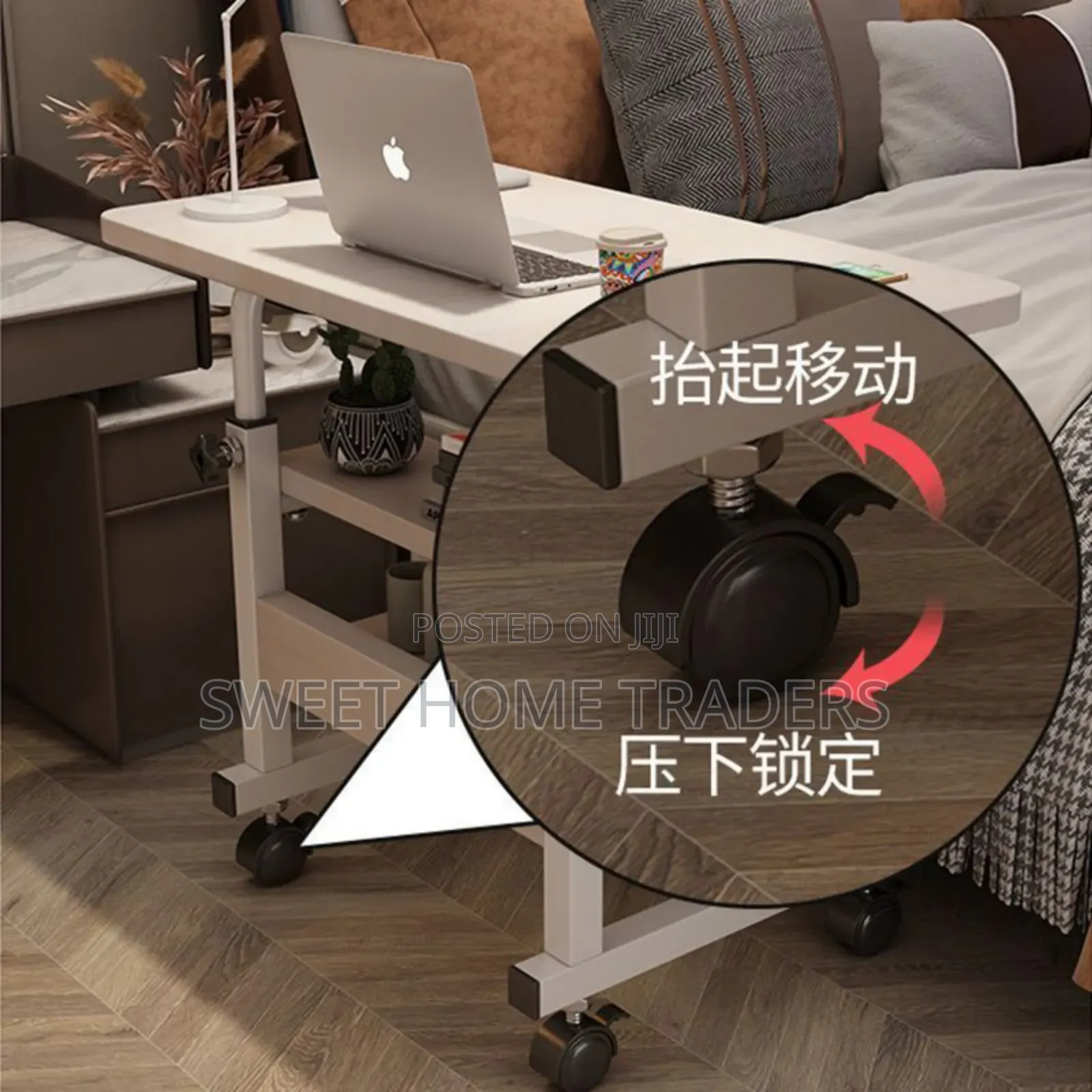 Laptop Study Table With Storage Space