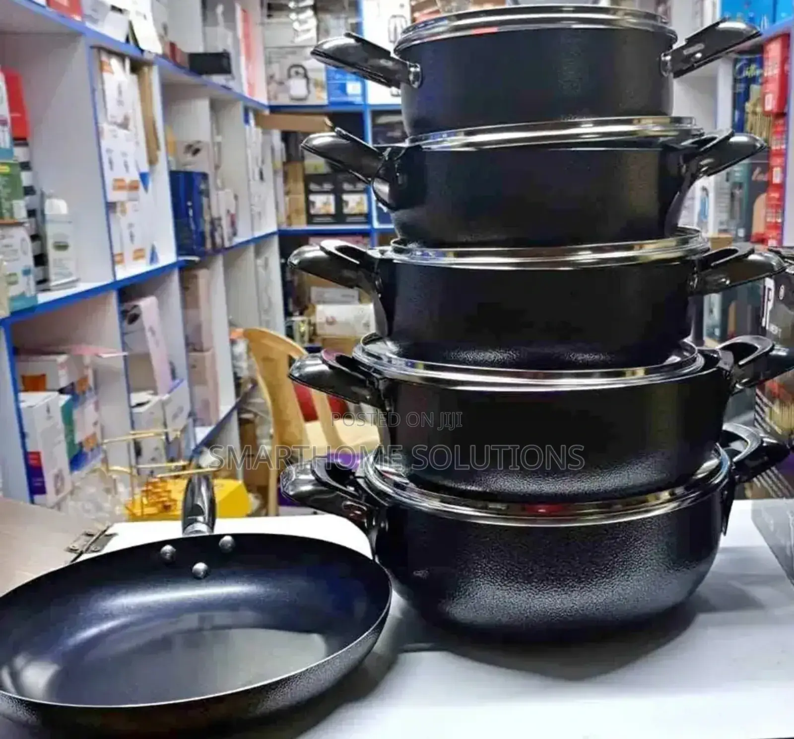 Jp 10 PCS Non-Stick Cooking Serving Pots Pans