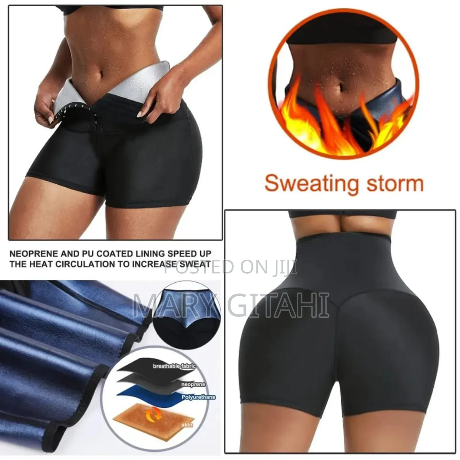 *Body Shaper Waist Slimming Shorts