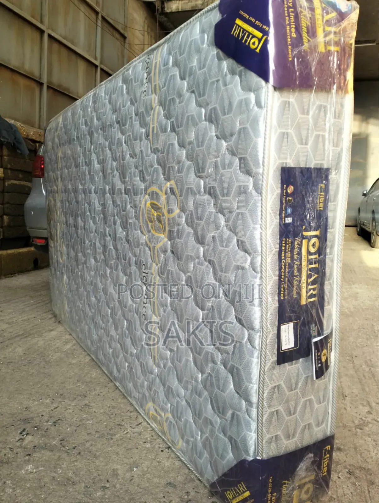 Fibre 5 X 6 X 8 High Density Quilted Johari Mattresses