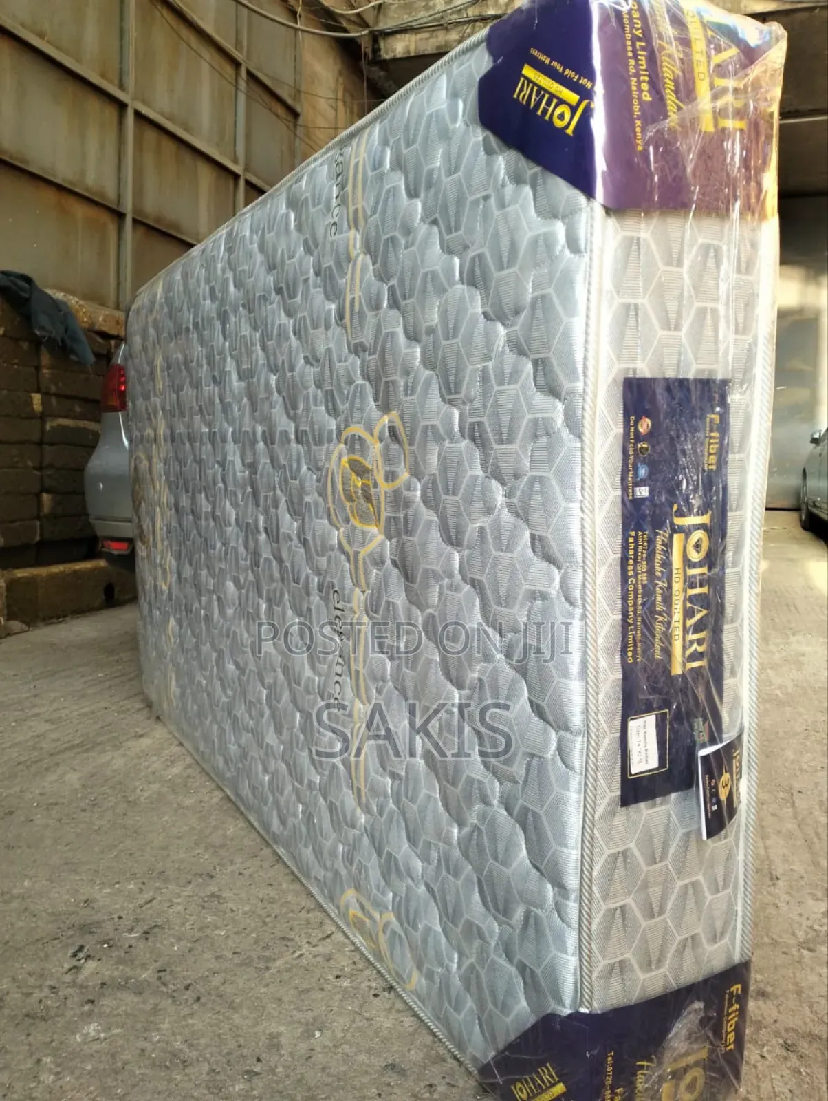 Fibre 5 X 6 X 8 High Density Quilted Johari Mattresses