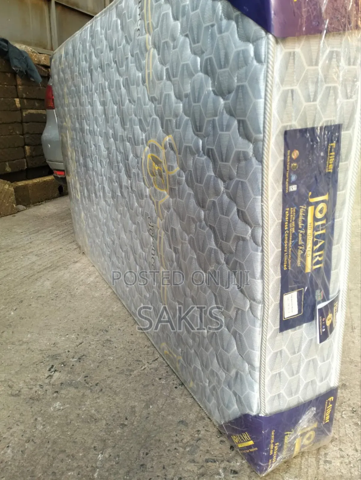 Fiber 5 X 6 X 8 Johari High Density Quilted Mattresses