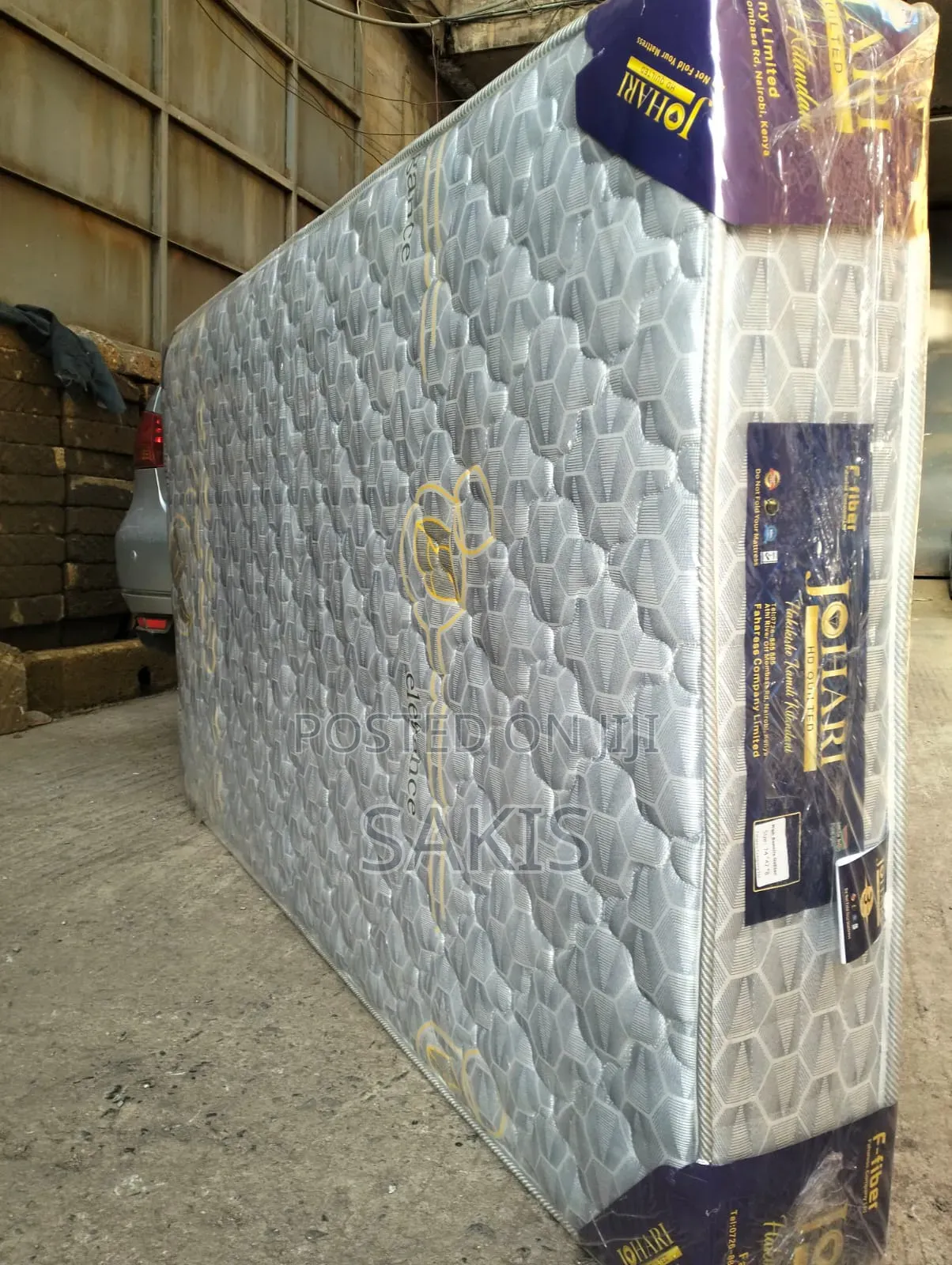 Johari 4 X 6 X 8 Fibre High Density Quilted Mattresses
