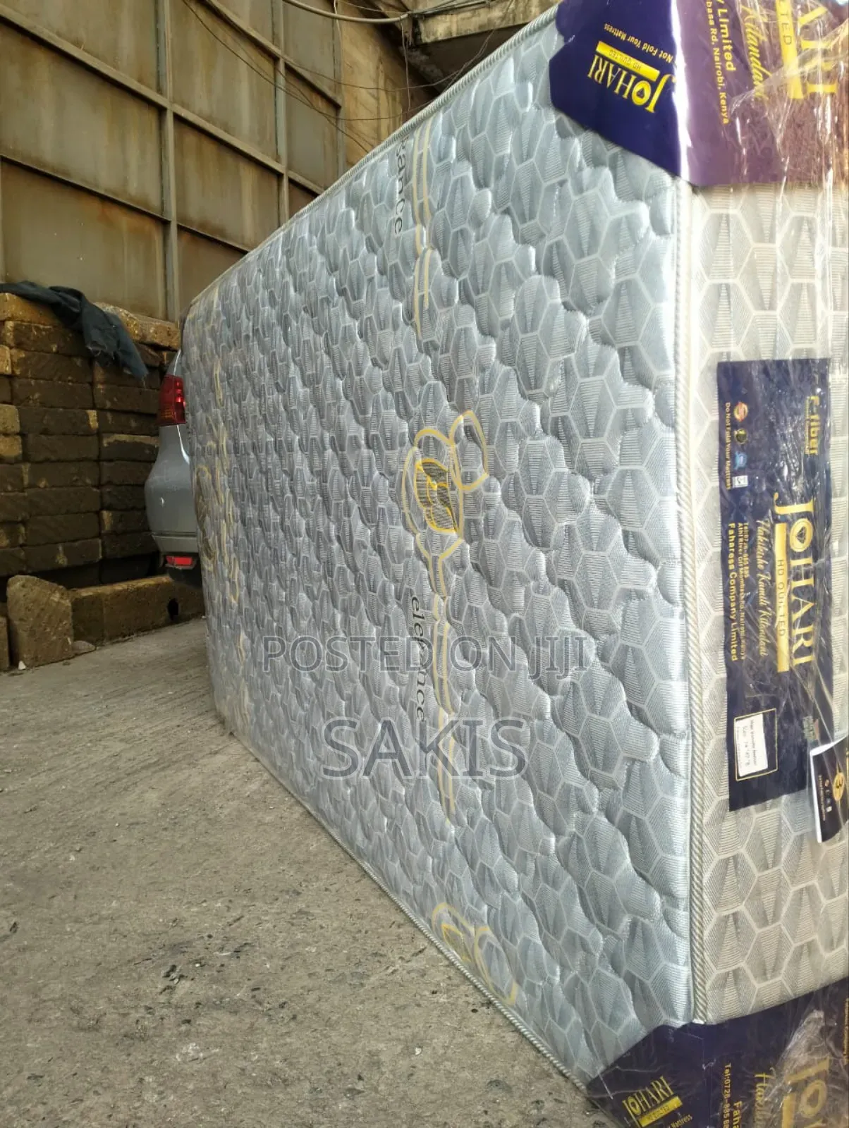 Johari 4 X 6 X 8 Fibre High Density Quilted Mattresses