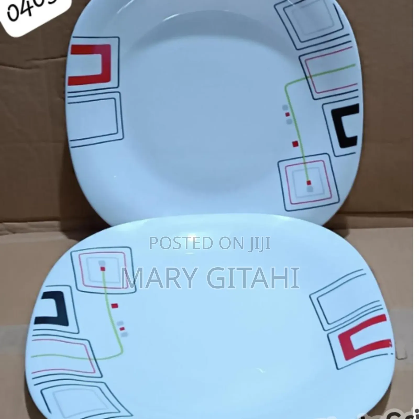 New6 PCS Inch Ceramic Plate at 