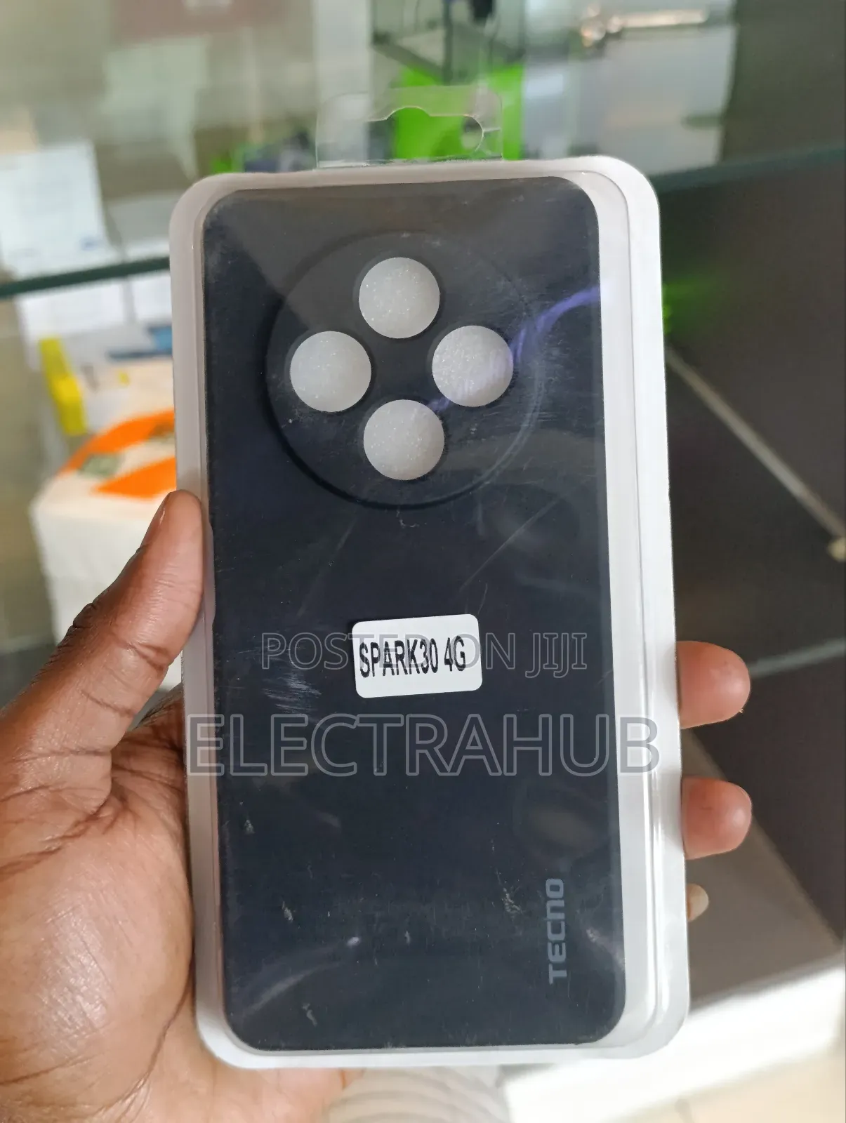Tecno Spark 30 4g Silicone Case New Sealed