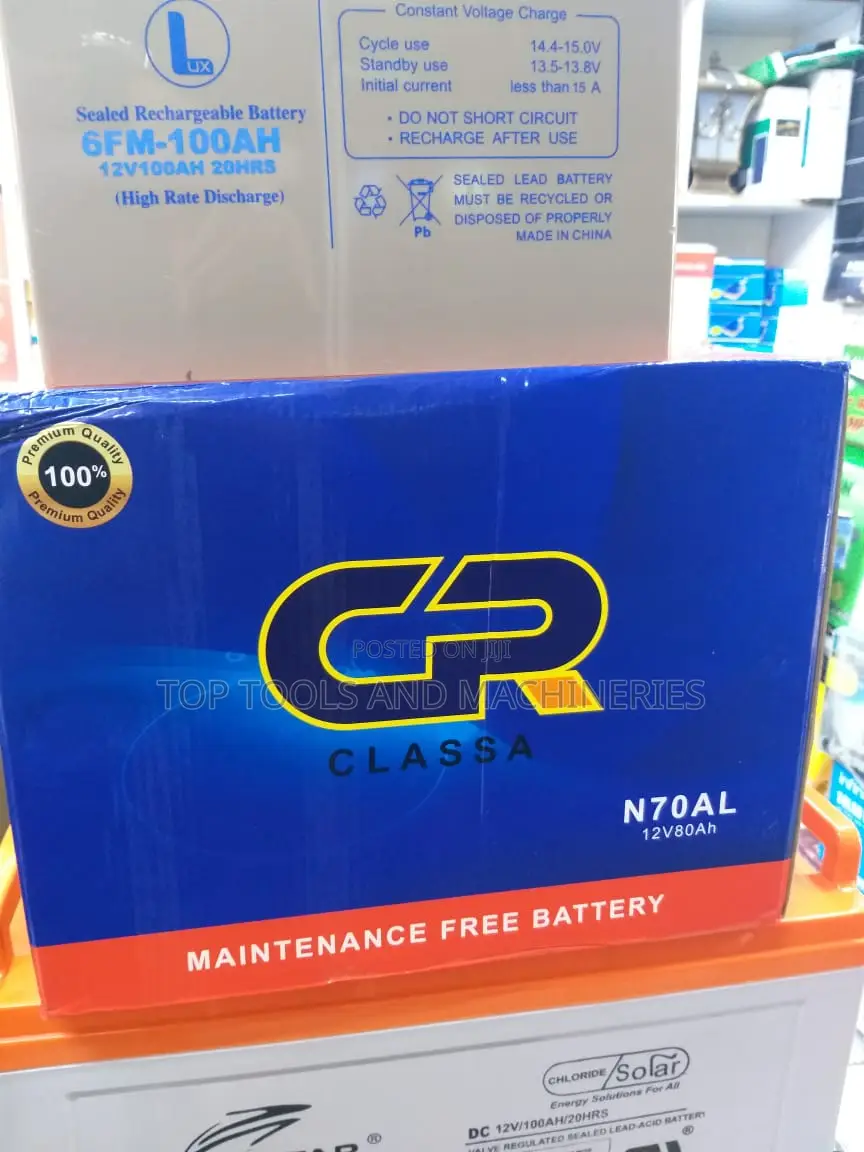 Cr N70 Maintenance Free Car Battery