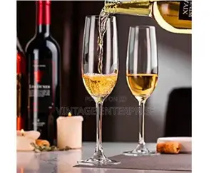 Set of 6 Champagne Glasses