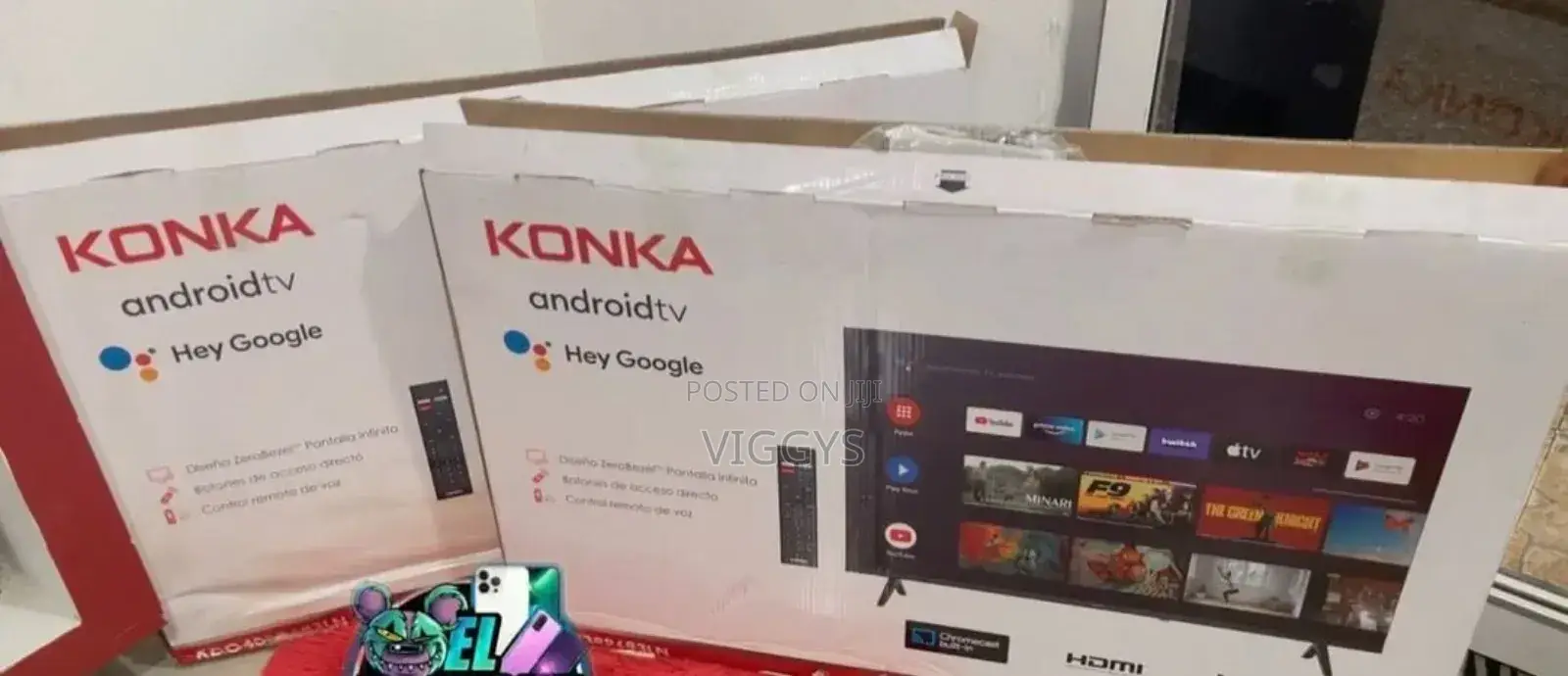 Konka 43 Inches Smart Android Tv With Bluetooth.