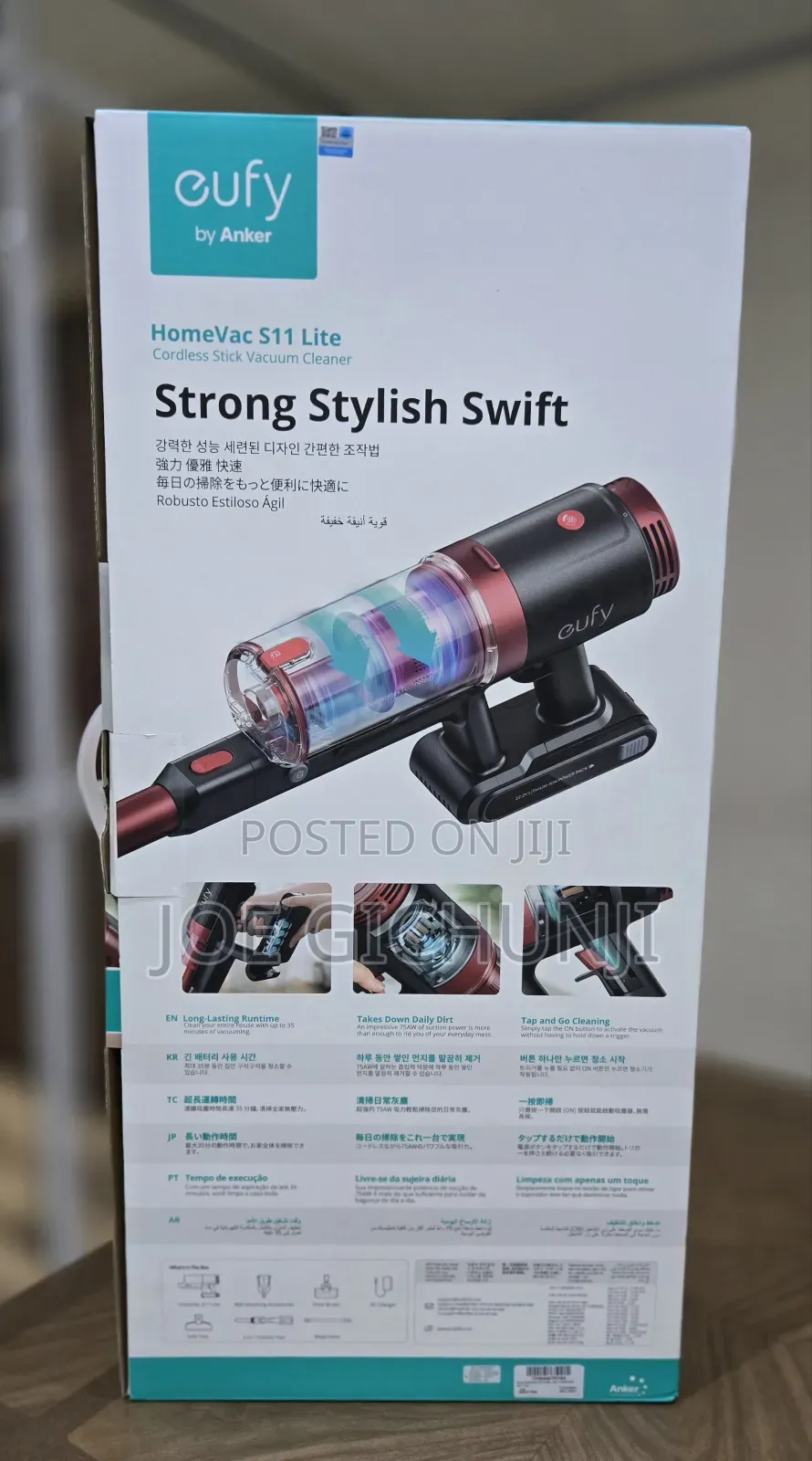 Eufy by Anker Homevac S11 Lite Cordless Stick Vacuum Cleaner