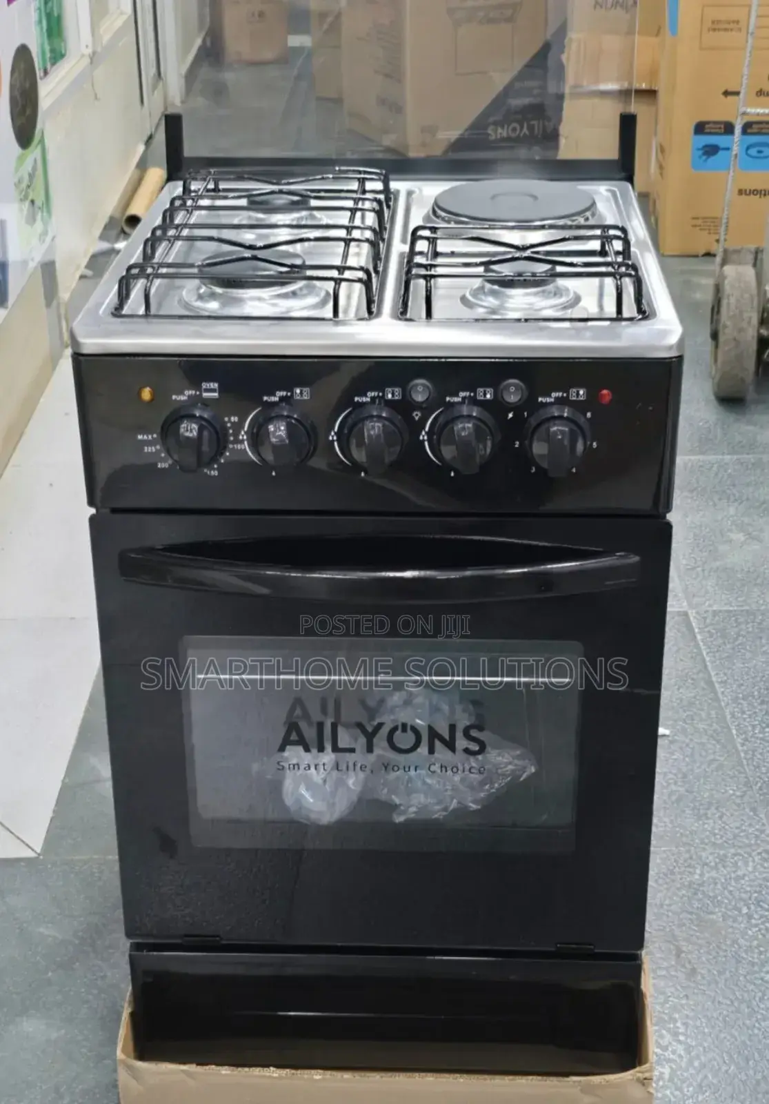 Ailyons 50*55cm 3gas+1 Electric Cooker